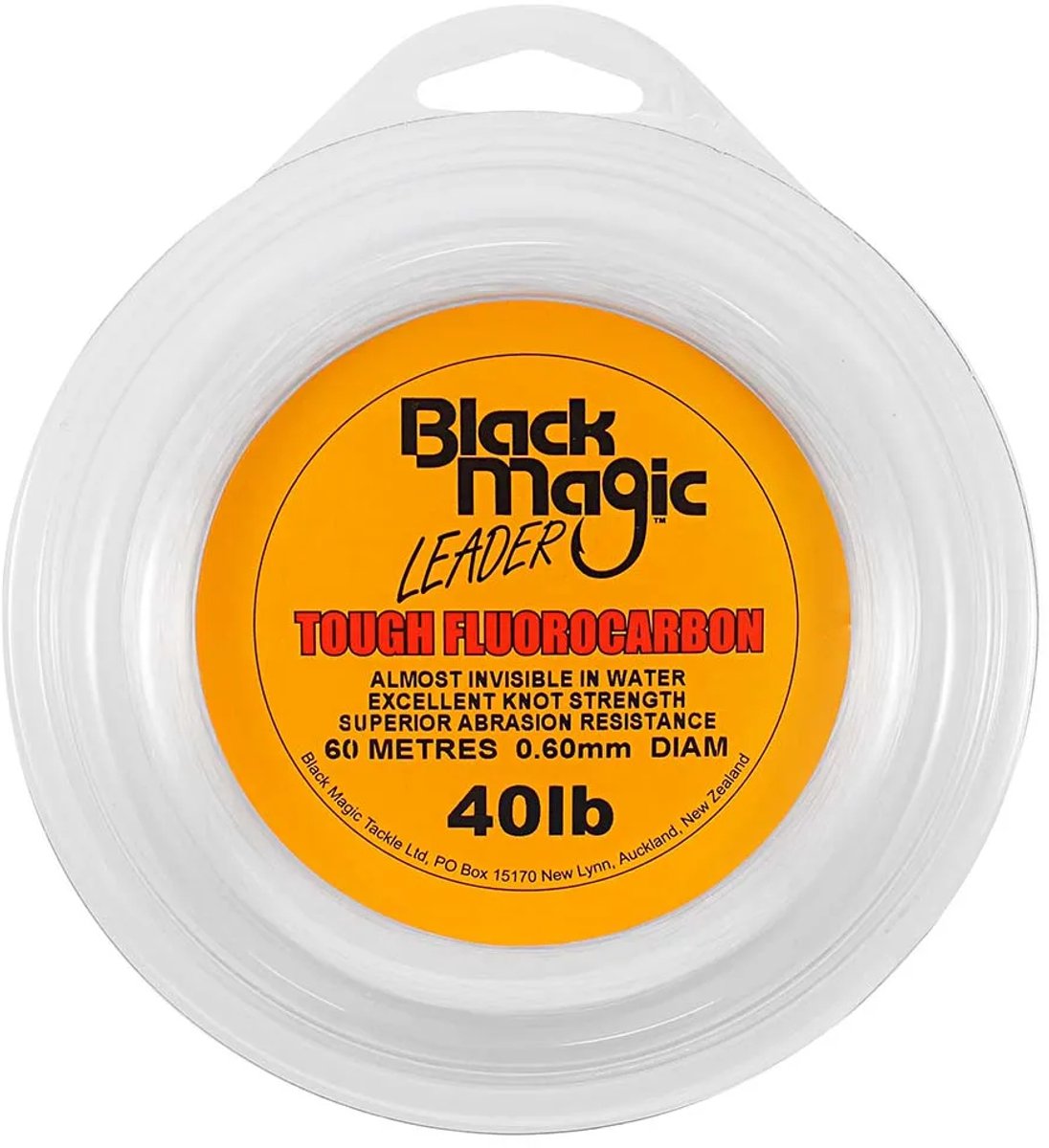 Black Magic Tough Flurocarbon 60 M Wit 0.600 mm