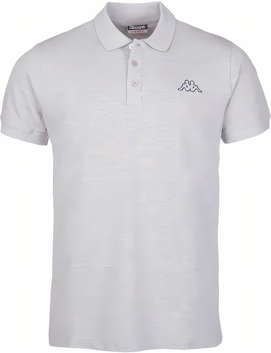 Kappa-poloshirt in grote maten 303173GG High-rise-5XL 15-4101m-grau