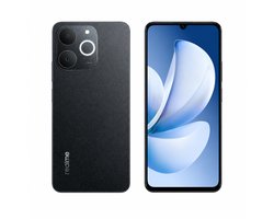 Realme Note 70T Smartphone - Dual SIM - 4 GB RAM - 128 GB ROM - 6000mAh - 6,75 inch HD - IP 54 - Zwart