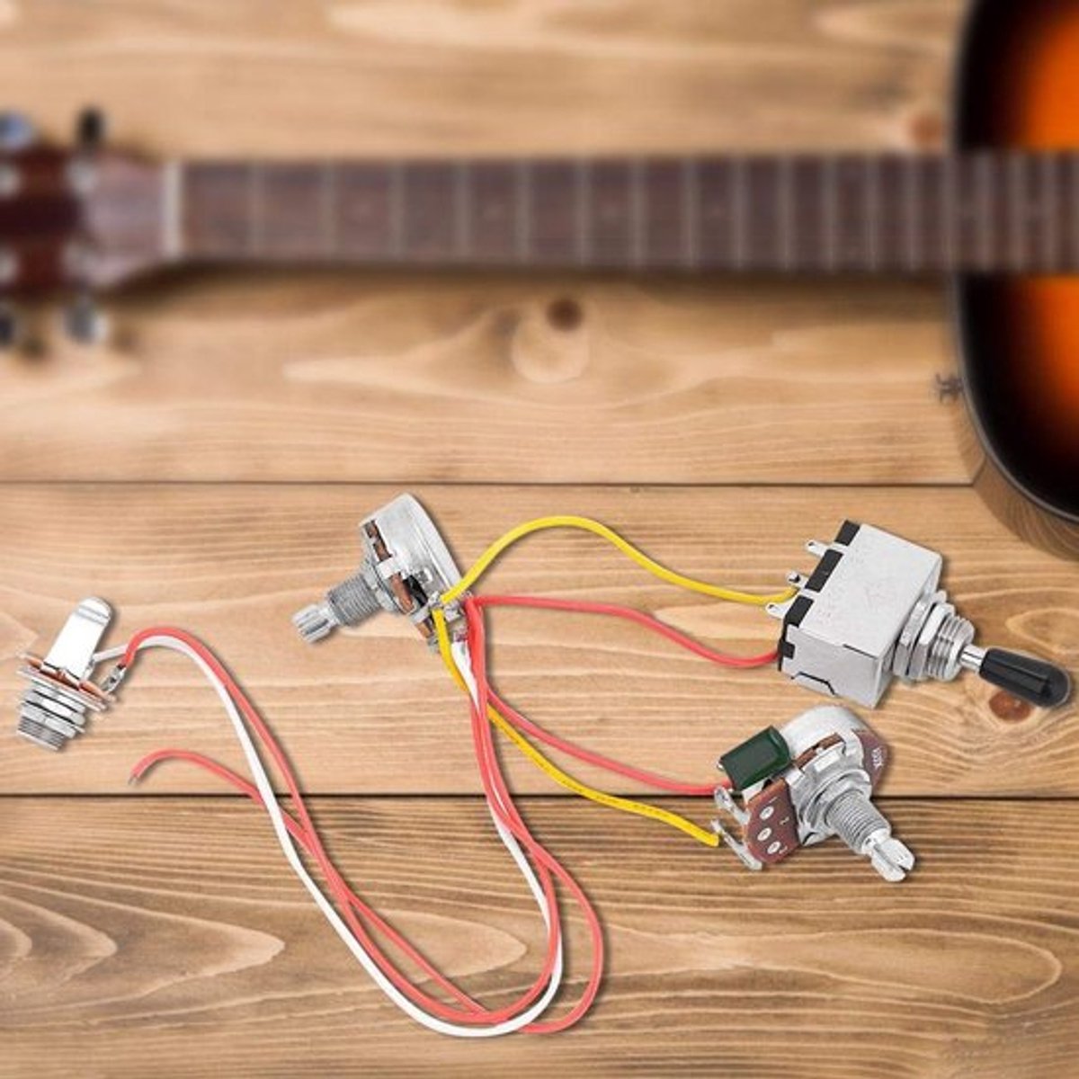 Shopcentral - 3-Way Chicken Scalter - E-Gitaar Schakelaar - Eenvoudig te