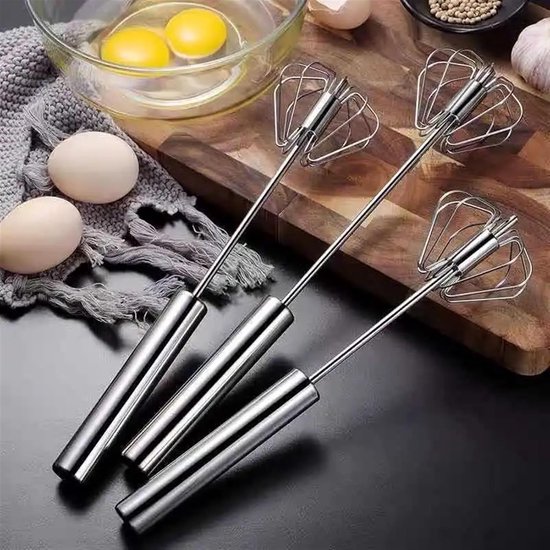 Eierklopper - Handmixer - Keukenwerk - Zelf roterend - 150 Gram - M — afbeelding 5