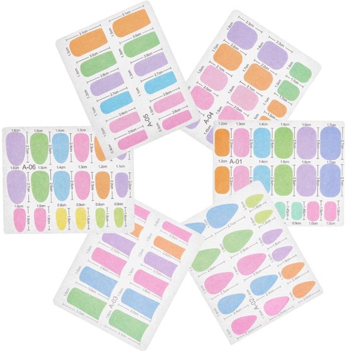 Nagelverlengingset Zeynomax - Glasvezel techniek