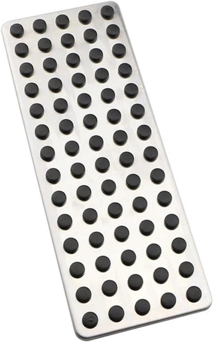 Auto Pedaal Covers - Voetsteun Plaat - Veiliger Rijden - Verbeterde Grip - One Size - One Color