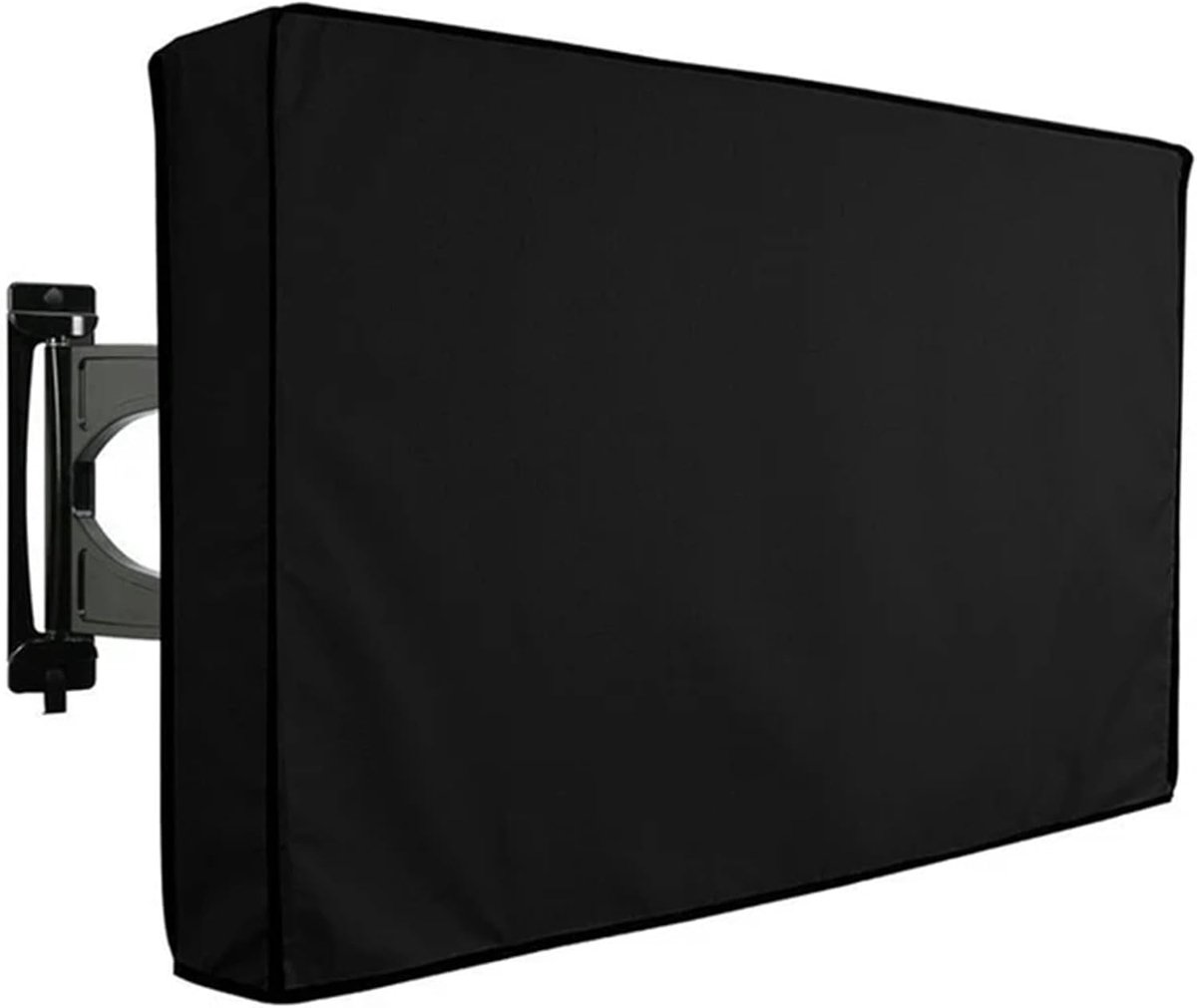 TV Hoes Buiten - Waterdichte Protector - Terras Bescherming - 210D Oxford Stof - 55-58 inch - Zwart