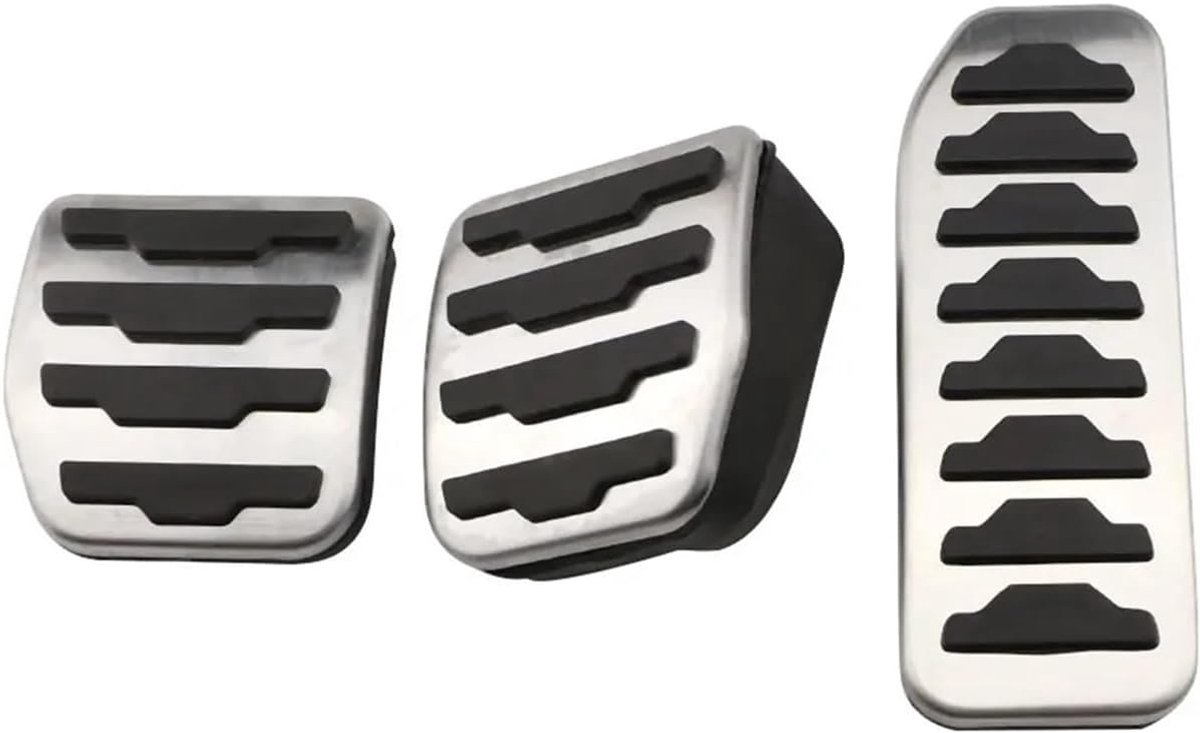 Auto Pedaalhoezen - Voetpedaal Covers - Veilig Rijden - Verbeterde Grip - MT Pedal - One Color
