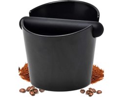 Uitklopbak Koffie - Uitklopbak Koffie Espresso - Knockbox - Afklopbak - Uitkloplade - Espresso - Koffiemachine - Koffiedikbak - Barista - Accesoires - Zwart