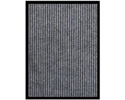 Sorex Deurmat - PVC - antraciet - inloopmat - 60 x 40 cm - droogloopmat - voor en achter deur
