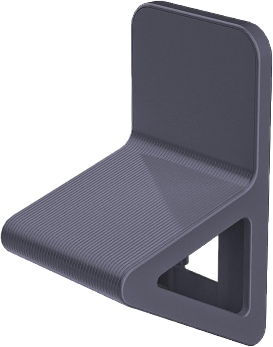 Badkamer Voetensteun - Douche Voetenbankje - Scheren in Douche - Triangular Stabiliteit - 16 cm - Wit