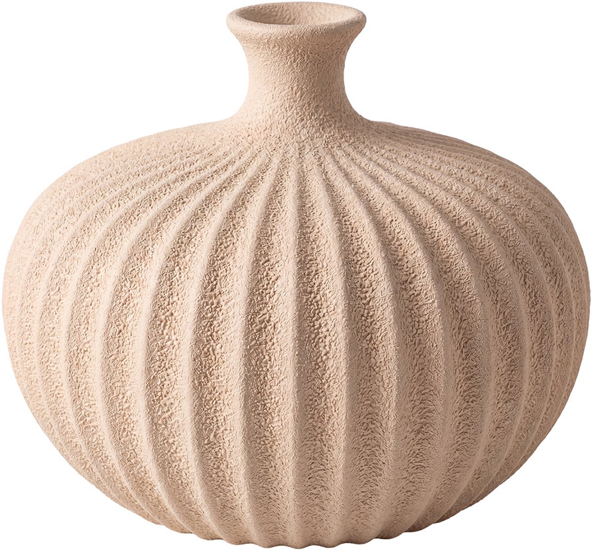 Clayre & Eef Vaas Beige Keramiek