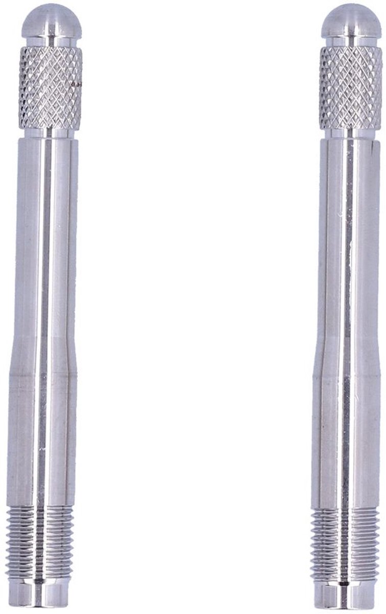 Dailygoods- Wielboutuitlijningspennen Roestvrij Staal - 2 Stuks - M14