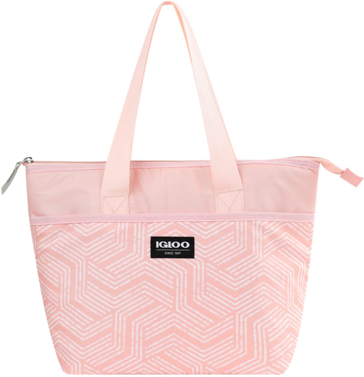 IGLOO - Print Essential Mini Koeltas - 6L – compacte geïsoleerde koeltas grijs voor lunch, snacks & drankjes – lichte draagbare koeltas ideaal voor kantoor, school, picknick & onderweg