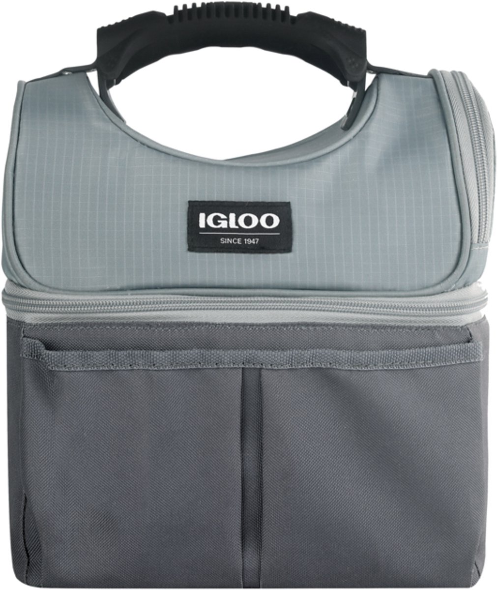 Igloo - Gripper 22 Koeltas – Castle Rock (Grijs) - koeltas voor onderweg, lunch, picknick