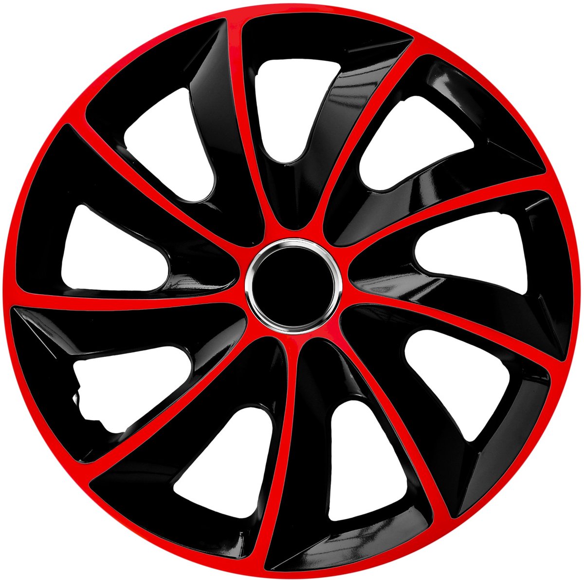 Universele wieldop 17'' NRM Stig Extra zwart-rood, 1 stuk