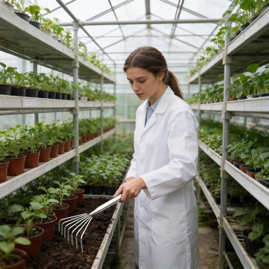 Robuuste Tuinhark - Handhark metaal - Onkruid wieden - Slijtvast roestvrij staal - 7 klauwen - Metaal — afbeelding 2