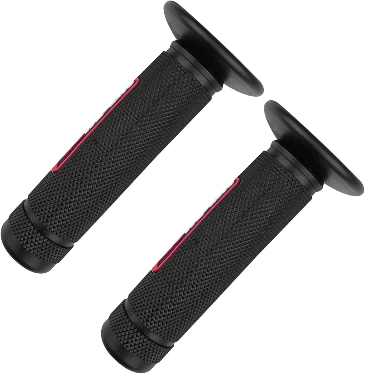 Motor Stuurgrepen - Universele Handvatten - Comfortabel Rijden - Antislip Textuur - Set van 2 - Zwart