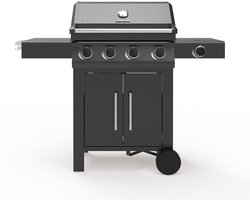 CREATE - Gasbarbecue met zijbrander en bijzettafel - BBQ GAS BURNER PRO