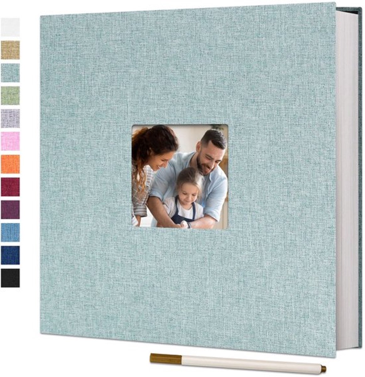 Hoogwaardig hardcover fotoalbum - 28 x 27 cm - Virtubuy Scrapbook