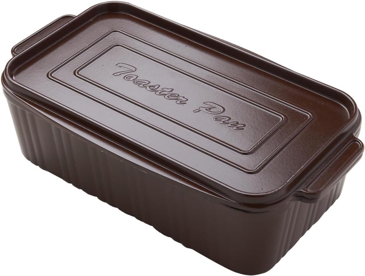 Broodrooster - Tosti Apparaat - Ontbijt Maken - Japanse Import - 1000 Watt - Bruin