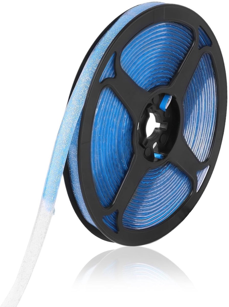 Zelfklevende Sealing Tape 6 m x 8 mm, PVC voor Badkamer, Decoratieve en Praktische Oplossing voor Tegels, Wastafels, Badkuipen en Meer, Waterdicht en Duurzaam