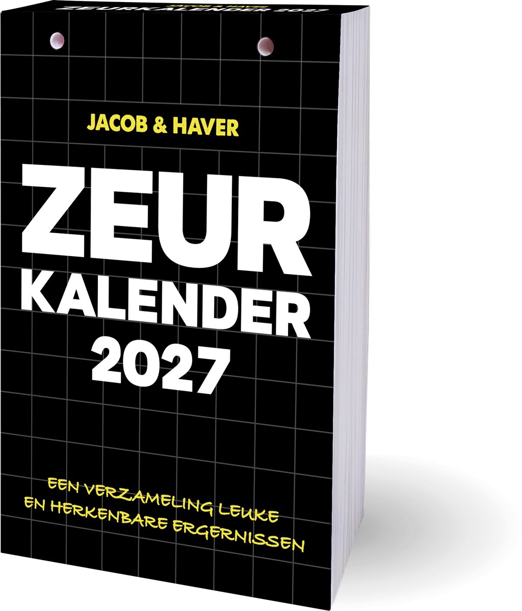 Zeurkalender - 2027