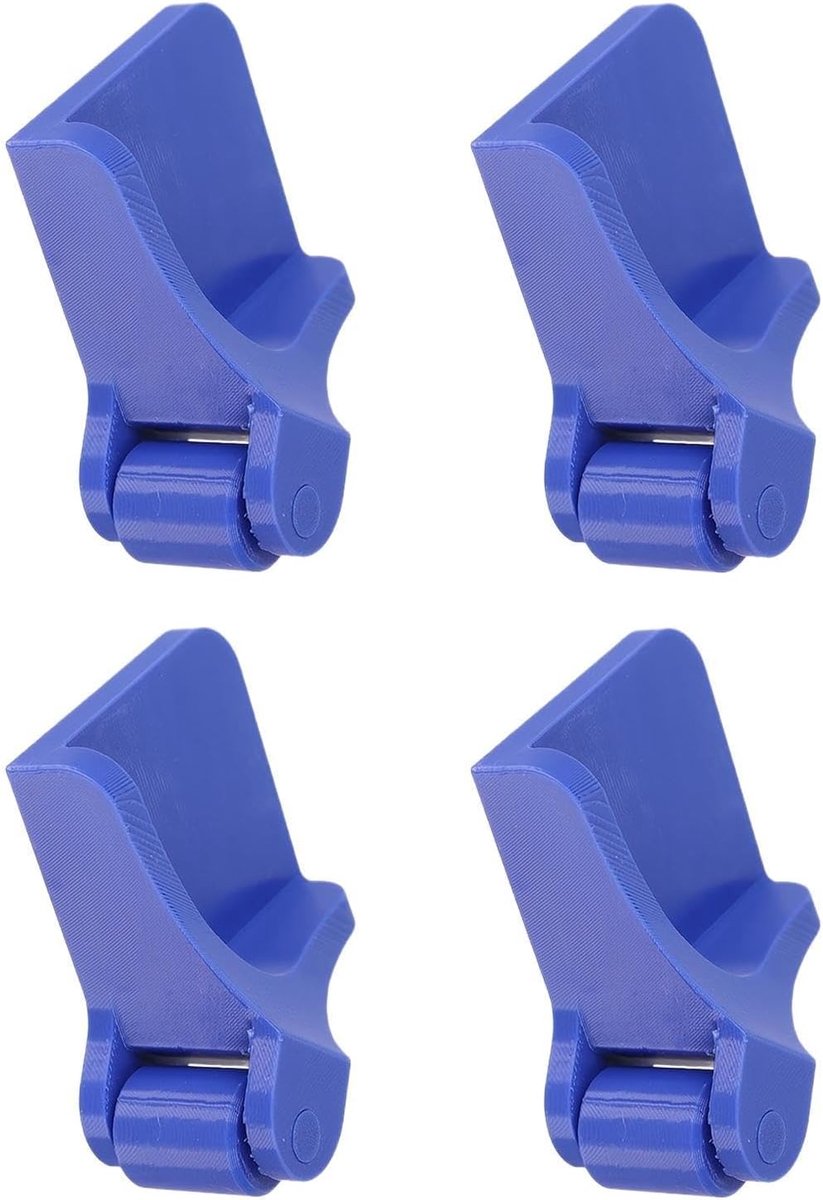 Slanggeleider Set - Wiel Rollers - Voertuig Onderhoud - Moeiteloze Slangbeweging - 4 Stuks - Paars