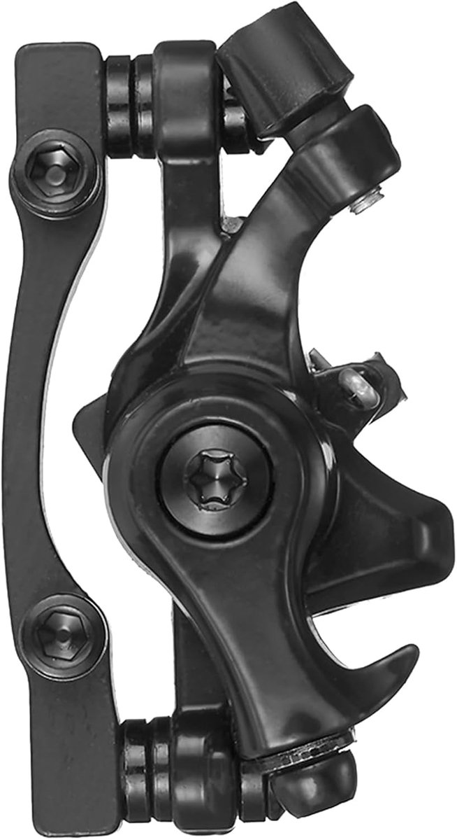 Fiets Schijfrem Adapter - Remonderdeel - Fietsen Onderhoud - Instelbare Remkracht - 12x5x5 cm - Zwart