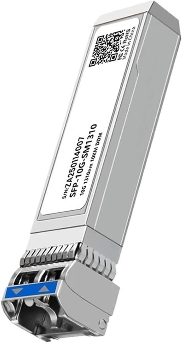Netwerk Module - Zendontvanger - Data Overdracht - Single Mode LC Duplex - 10 km - Niet gespecificeerd
