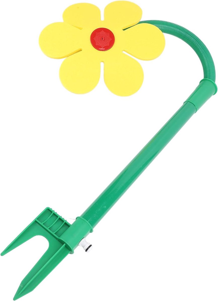 Dansende Bloem Sproeier - Gazon Besproeier - Tuin Bewatering - Stabiel Dubbel Paal - 38 x 28 x 9 cm