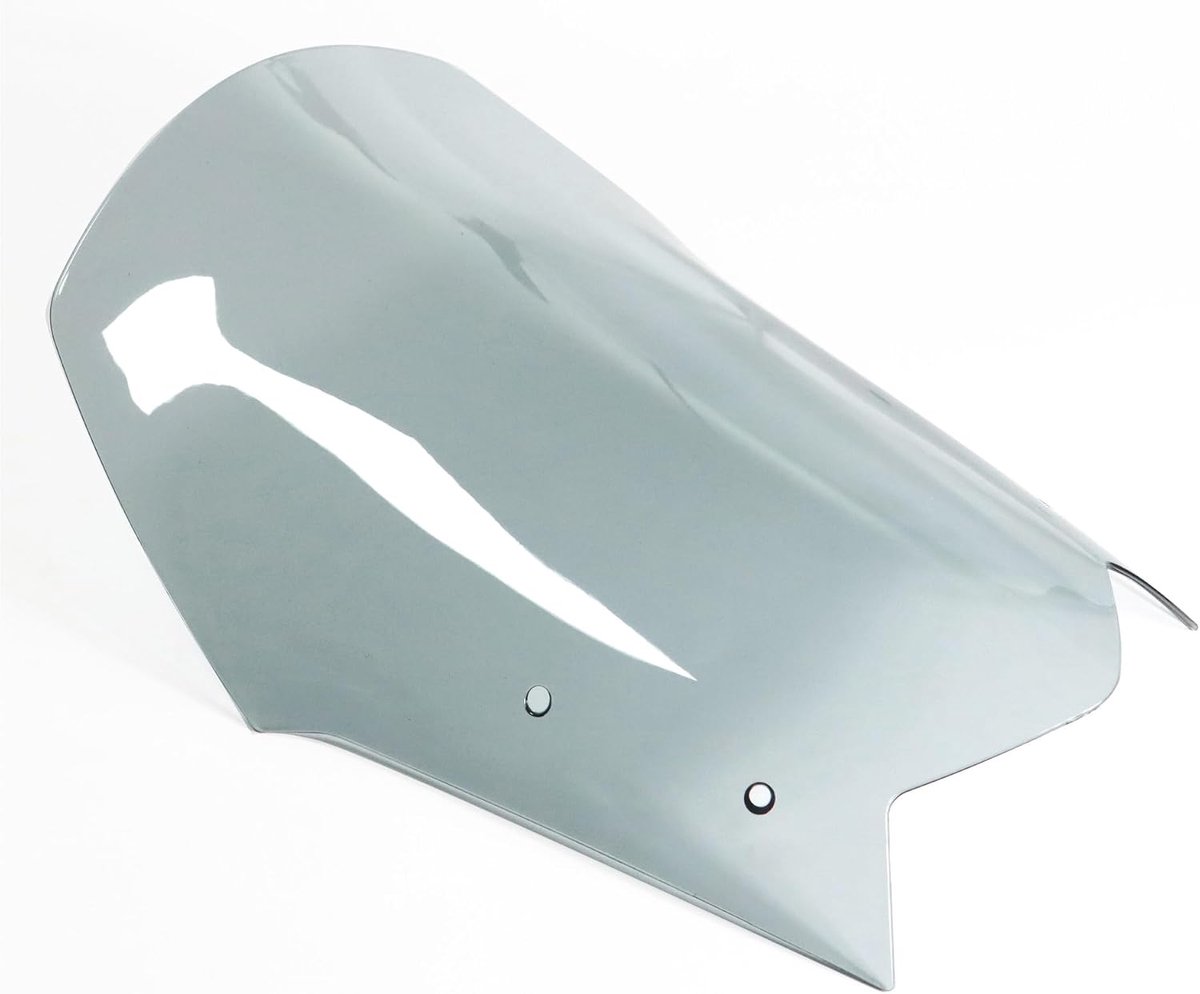 Motorfiets Voorruit - Windscherm Spoiler - Comfortabel Rijden - Eenvoudige Montage - 100 x 780g - Grijs