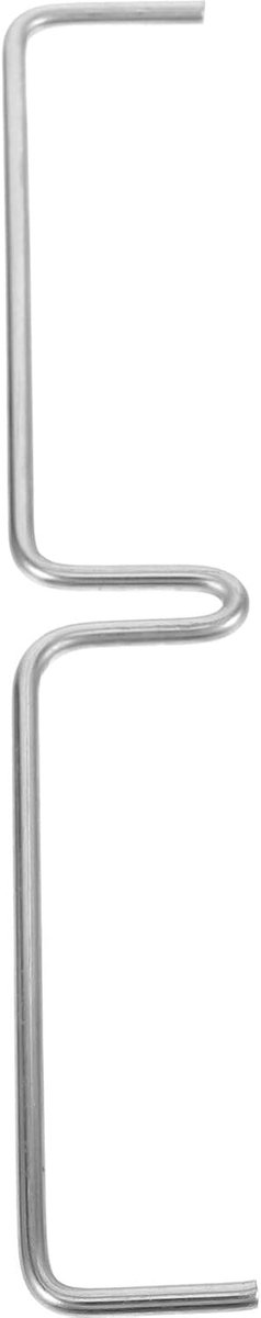 Popcorn Machine Staaf Roerstaafje Accessoire Gelijkmatig Popcorn Duurzaam IJzer 15.5 cm Zilver