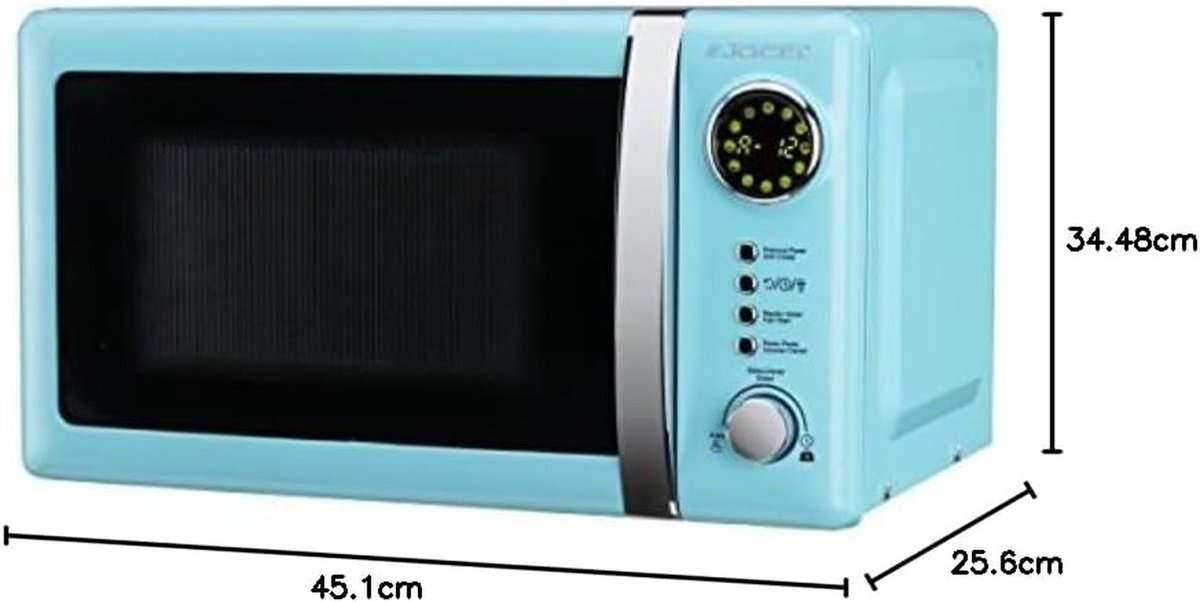 Magnetron Oven Snel opwarmen Met grillfunctie 20 liter Blauw