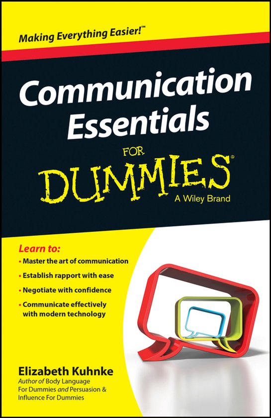 Communication Essentials for Dummies - cover