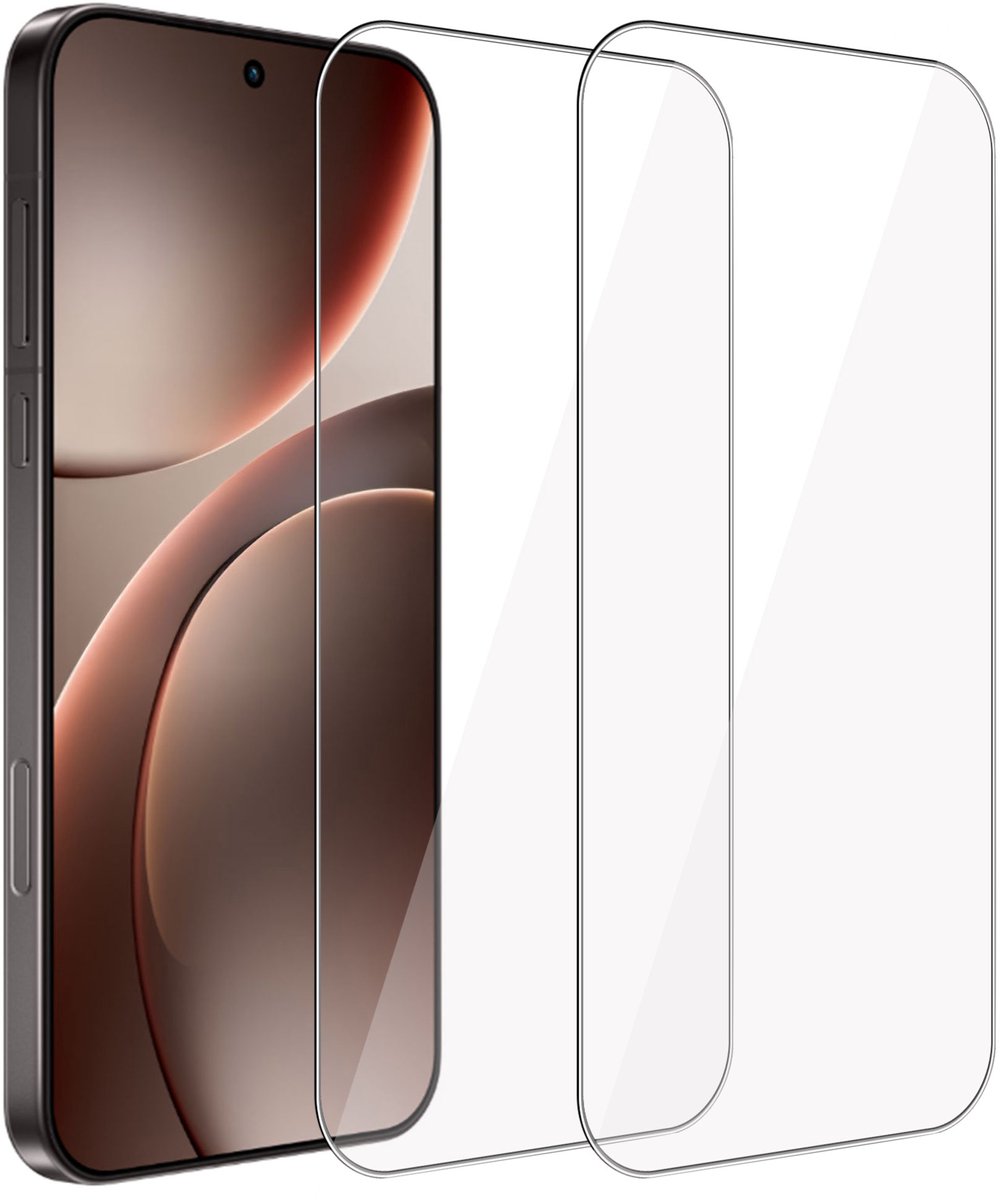 2x Screenprotector geschikt voor OPPO Find X9 5G - Volledige Dekking - Gehard Glas geschikt voor OPPO Find X9 5G