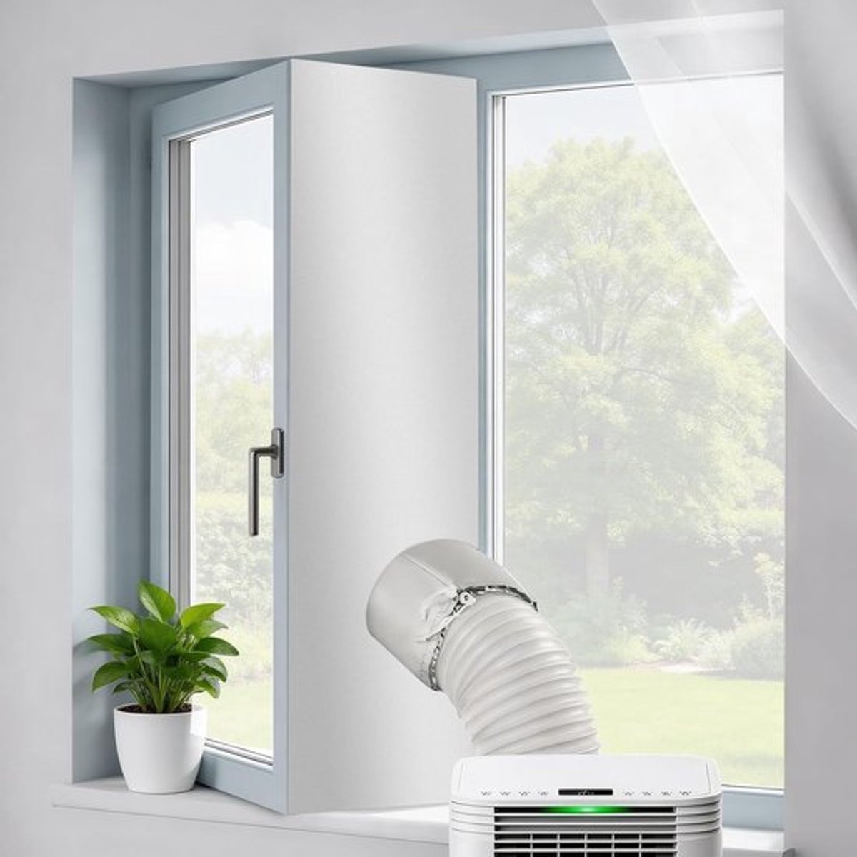 Effectieve 500 cm isolatietape voor ramen en airconditioning, eenvoudig te installeren, blokkeert warme lucht, geschikt voor dakramen en schuiframen
