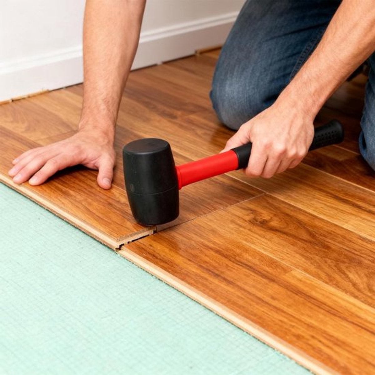 Robuuste Rubber Hamer Set van 3 Stuks - 950ml, Ideaal voor Tegelinstallatie, Baksteen Leggen en Doe-Het-Zelf Projecten