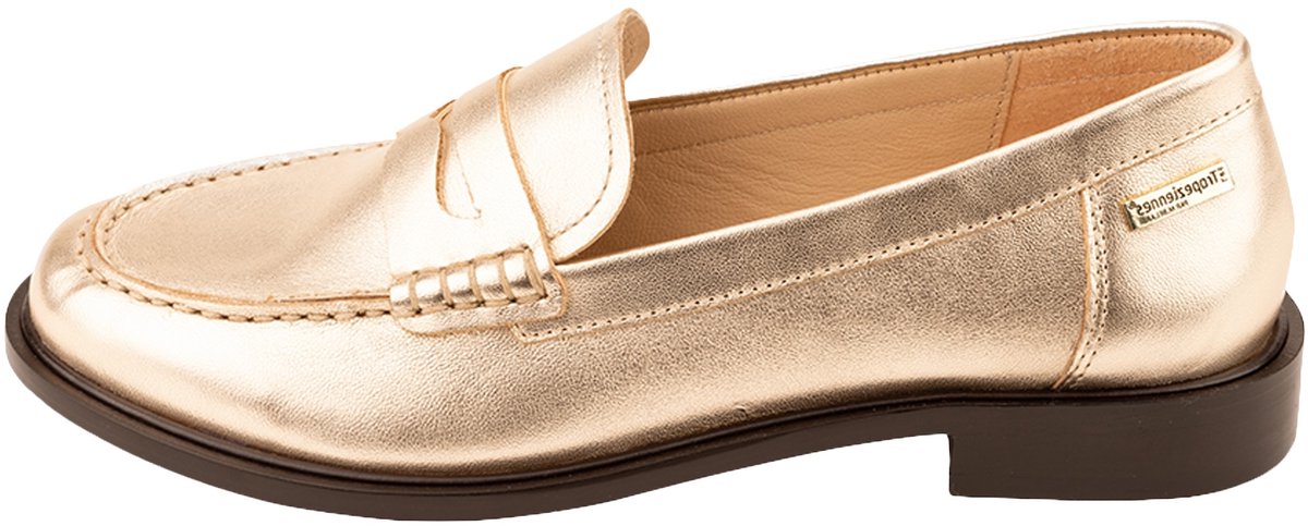 Lucie leren mocassin