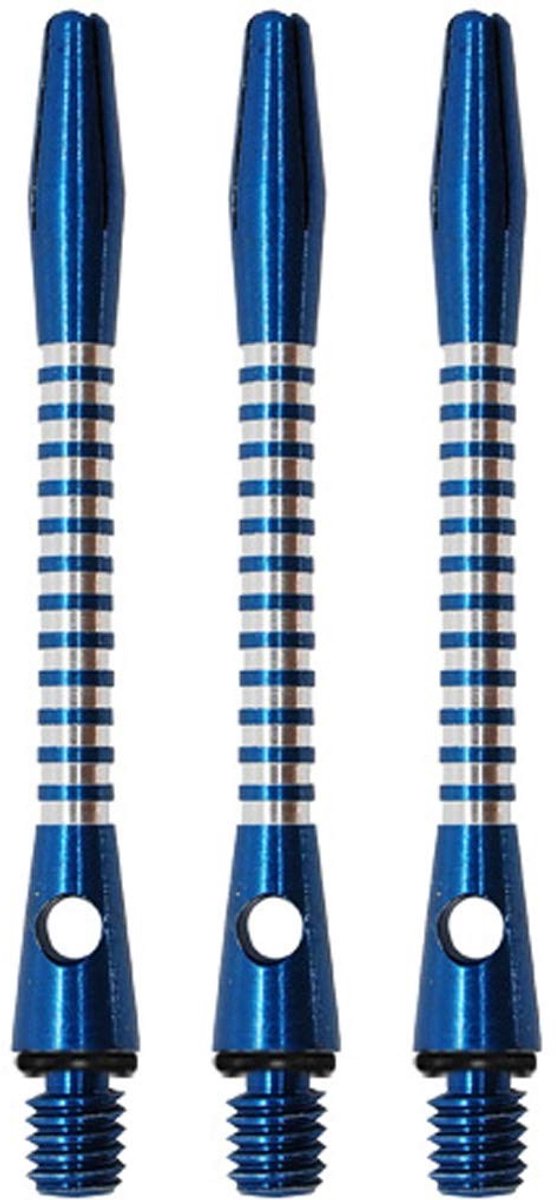 Solidchoice - Aluminium Dart Shafts AR5 Jailbird, Medium Blauw, 3 Sets