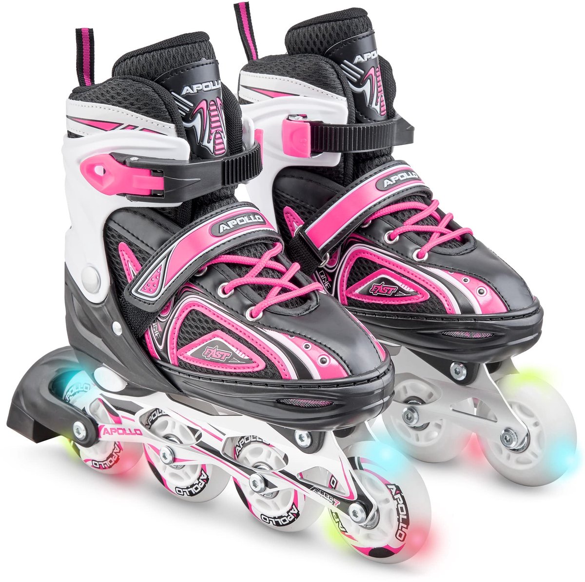 Solidchoice - Verstelbare LED Inlineskates voor Kinderen