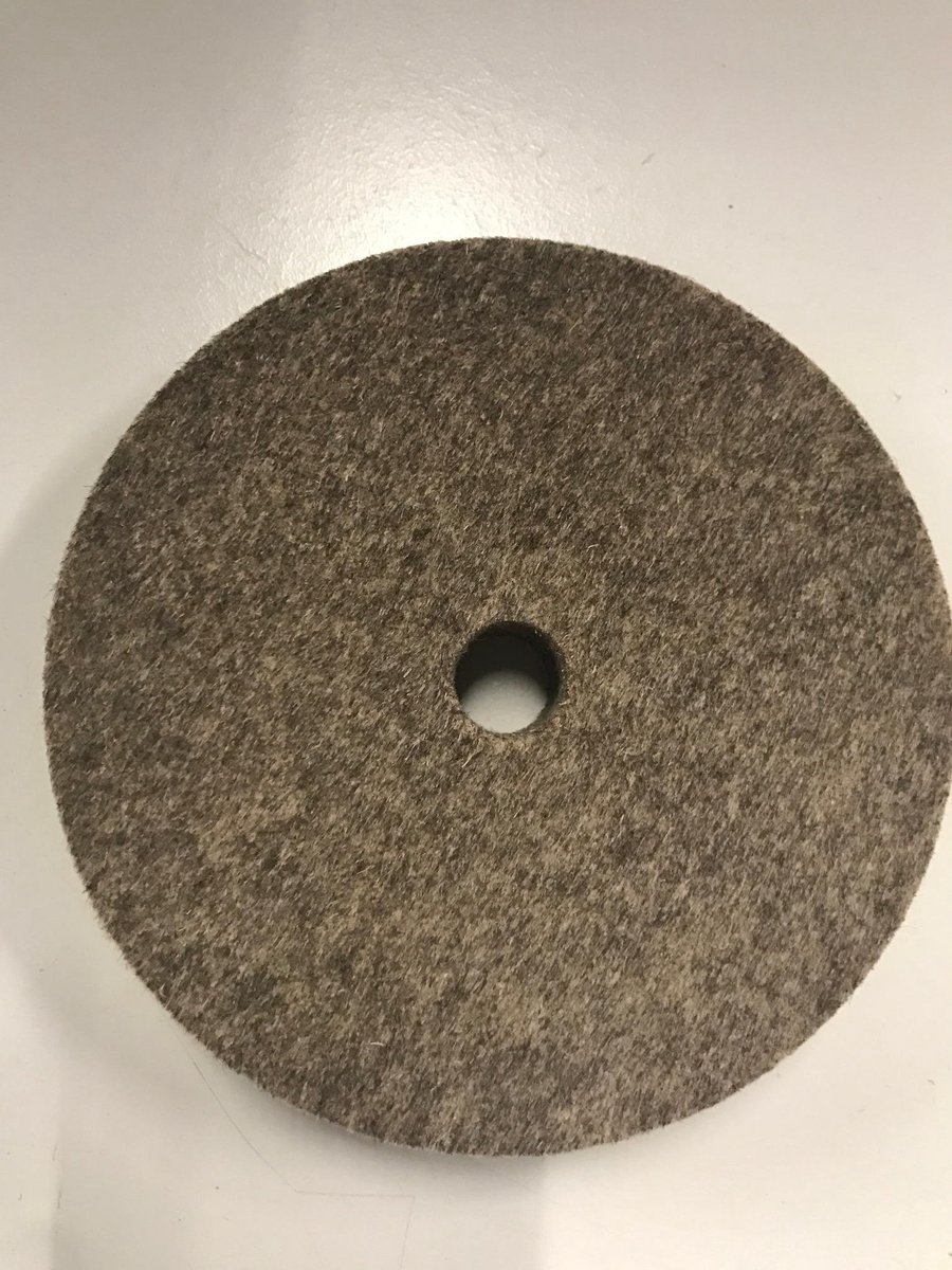 Solidchoice - Viltschijf 125 mm voor Schuurmachines
