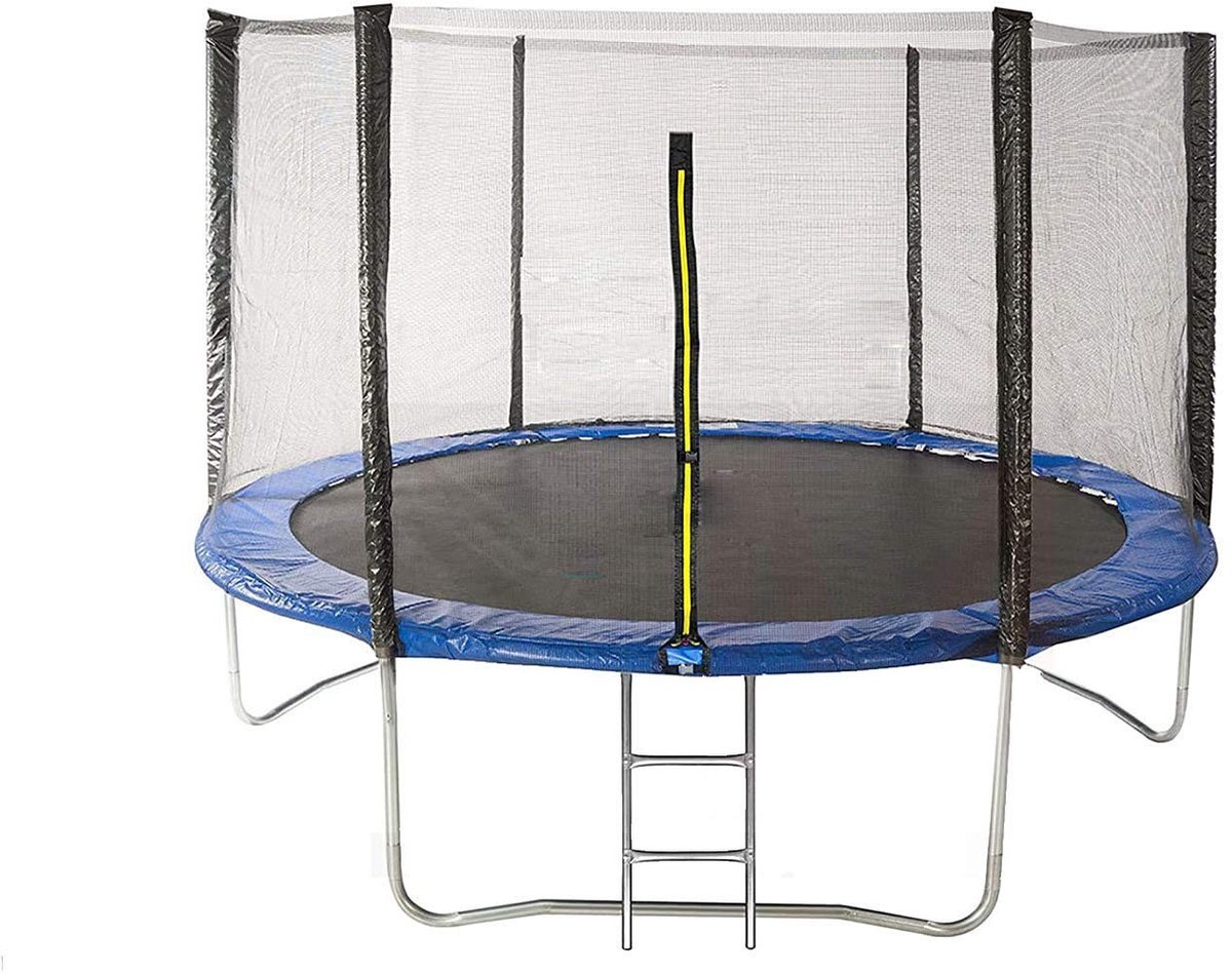Solidchoice - Elastische Trampoline met Veiligheidsnet, Diameter 250 cm