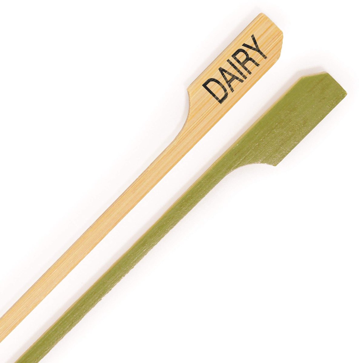 Solidchoice - Bamboe Paddle Picks voor Professionele Presentatie - 100 Stuks