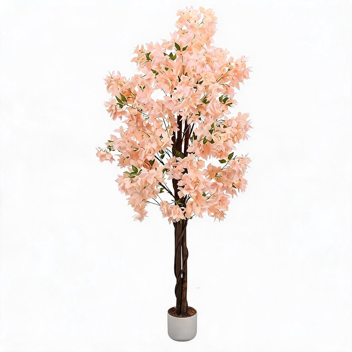Triumpunpre Decoratieve kunst sakura boom - 180 cm - zachtroze vlinderbloemen - flexibele takken - onderhoudsvrij - decoratie woning restaurant bruiloft