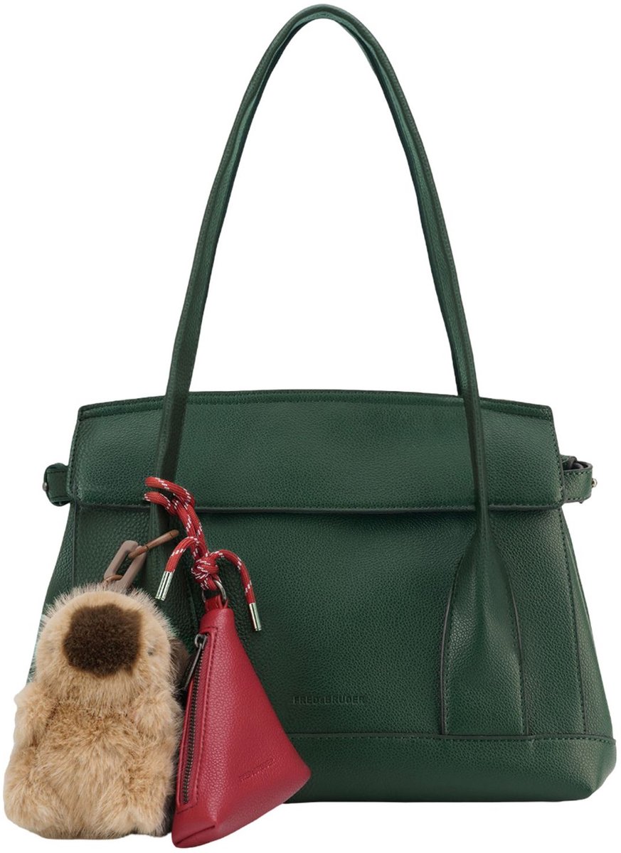 FREDsBRUDER handtas My Bestie Collection My Bestie Handbag Deep Green donkergroen