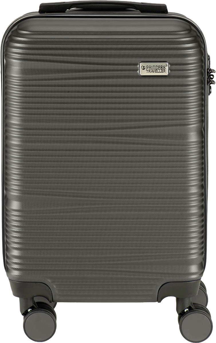 Princess Traveller Durbuy - Handbagage Koffer - 55×34×20 cm - 30L Trolley - Antraciet