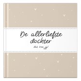 Fyllbooks - Invulboek Allerliefste Dochter - Cadeau voor Dochter - Incl. Quotes en 6 Fotopagina's - 30 Pagina's