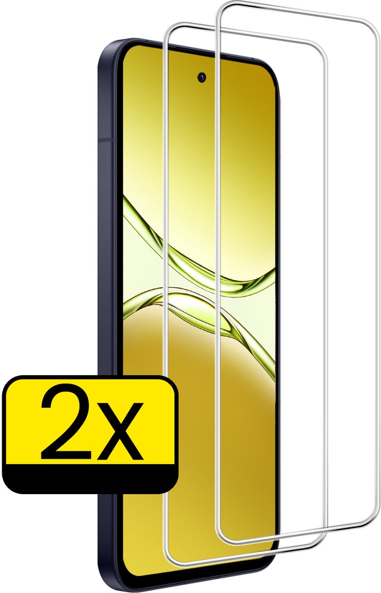 Screenprotector - Geschikt voor OPPO A5 Pro - 2 Stuks - Extra Sterk - Beschermglas - Gehard Glas - Tempered Glass - Screen Protector