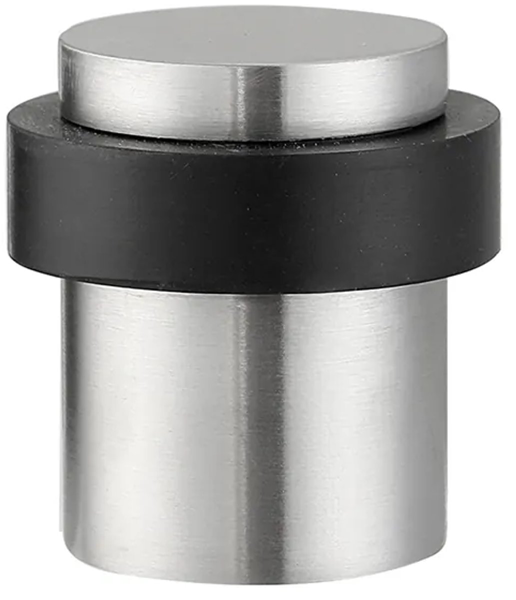 Deurstopper voor vloermontage 30x40mm geborsteld RVS