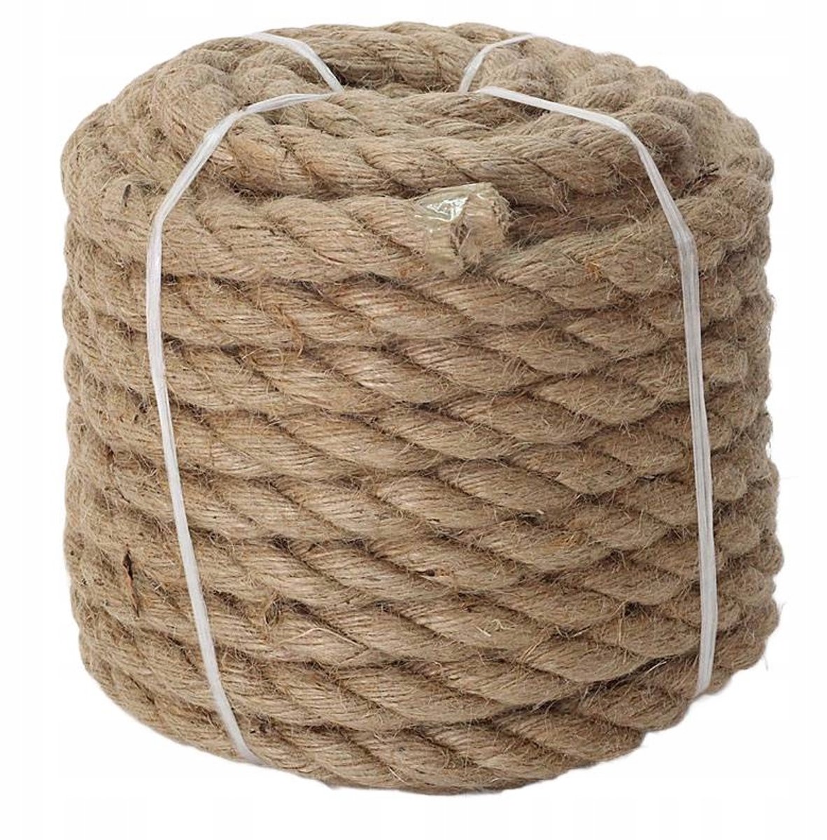 Natuurlijke Jute Touw 20mm x 20m - Decoratief & Zeilvaart