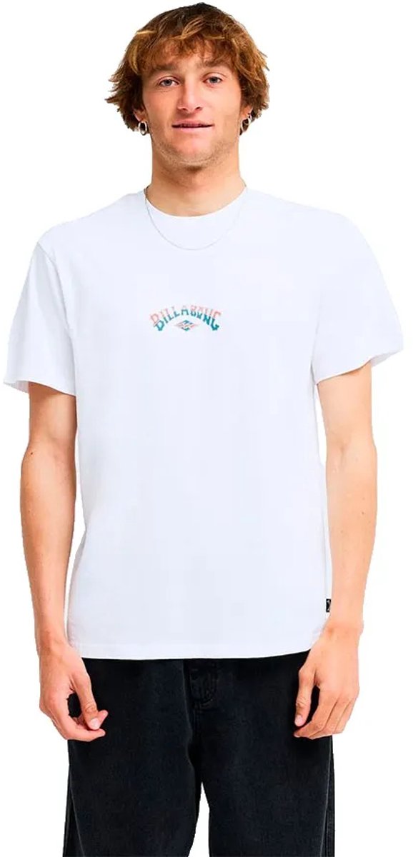 Billabong Arch Diamond T-shirt Met Korte Mouwen L Man Wit