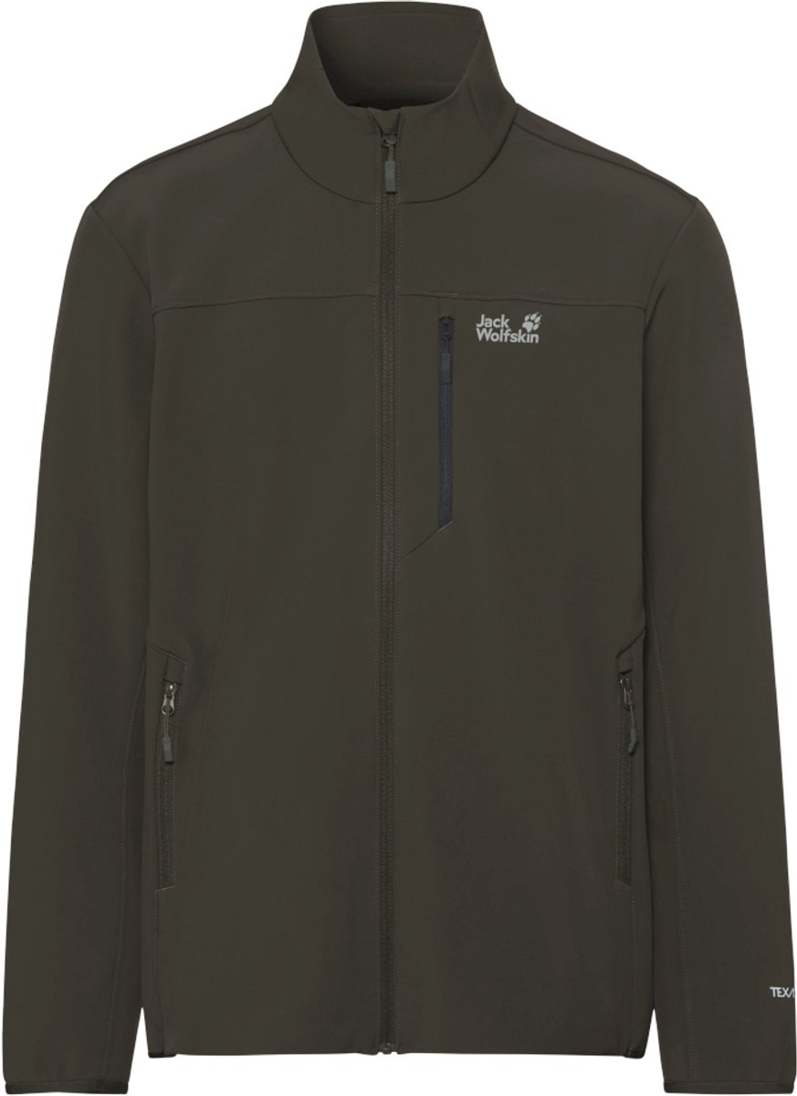 Jack Wolfskin WILD WINDS JKT M Heren Outdoorjas - obsidian moss